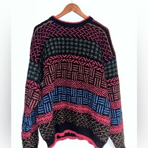 Cattivo Patterned Acrylic Sweater